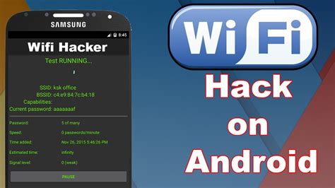 Android wifi hack programı